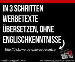 3schrittewerbetexteübersetzen werbetexte übersetzen