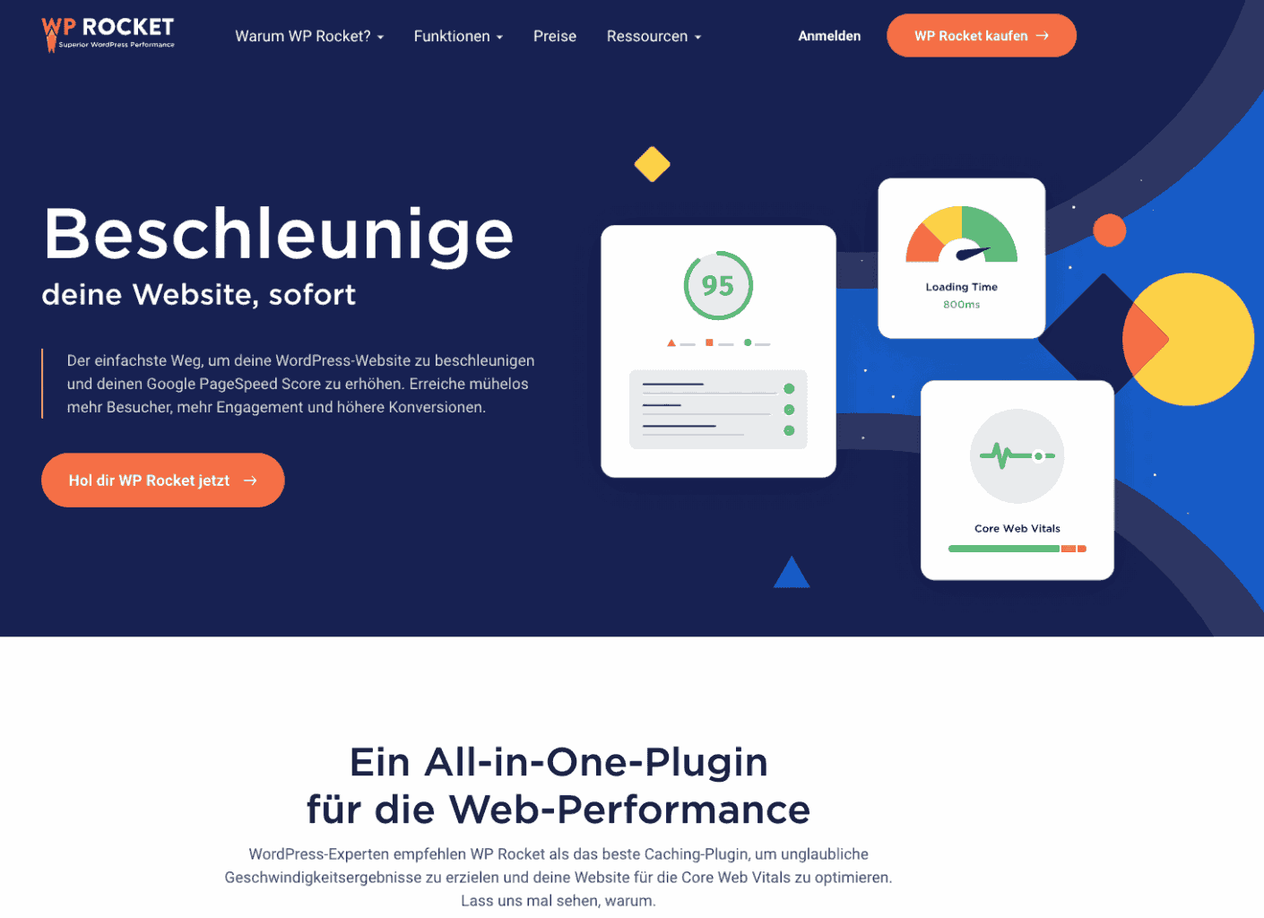 wprocket wordpress plug in